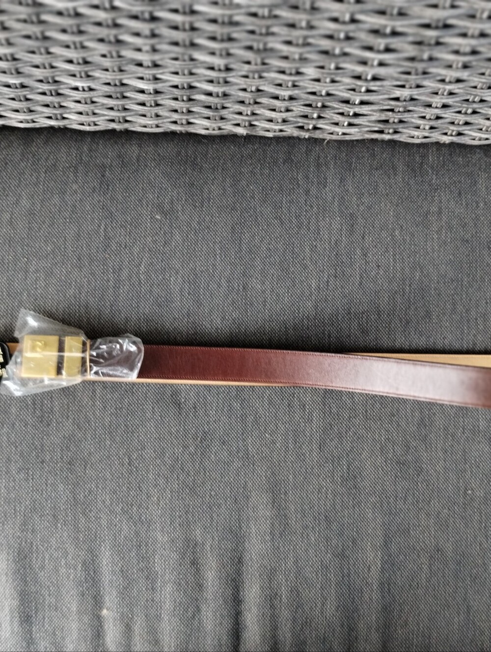 Vintage Pierre Cardin men’s brown full grain steerhide leather belt, size 36